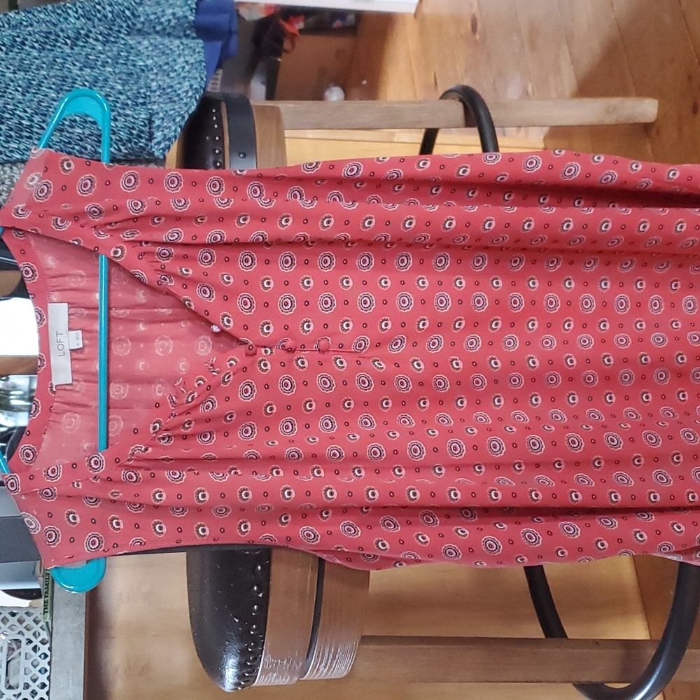 Loft XL sleeveless blouse